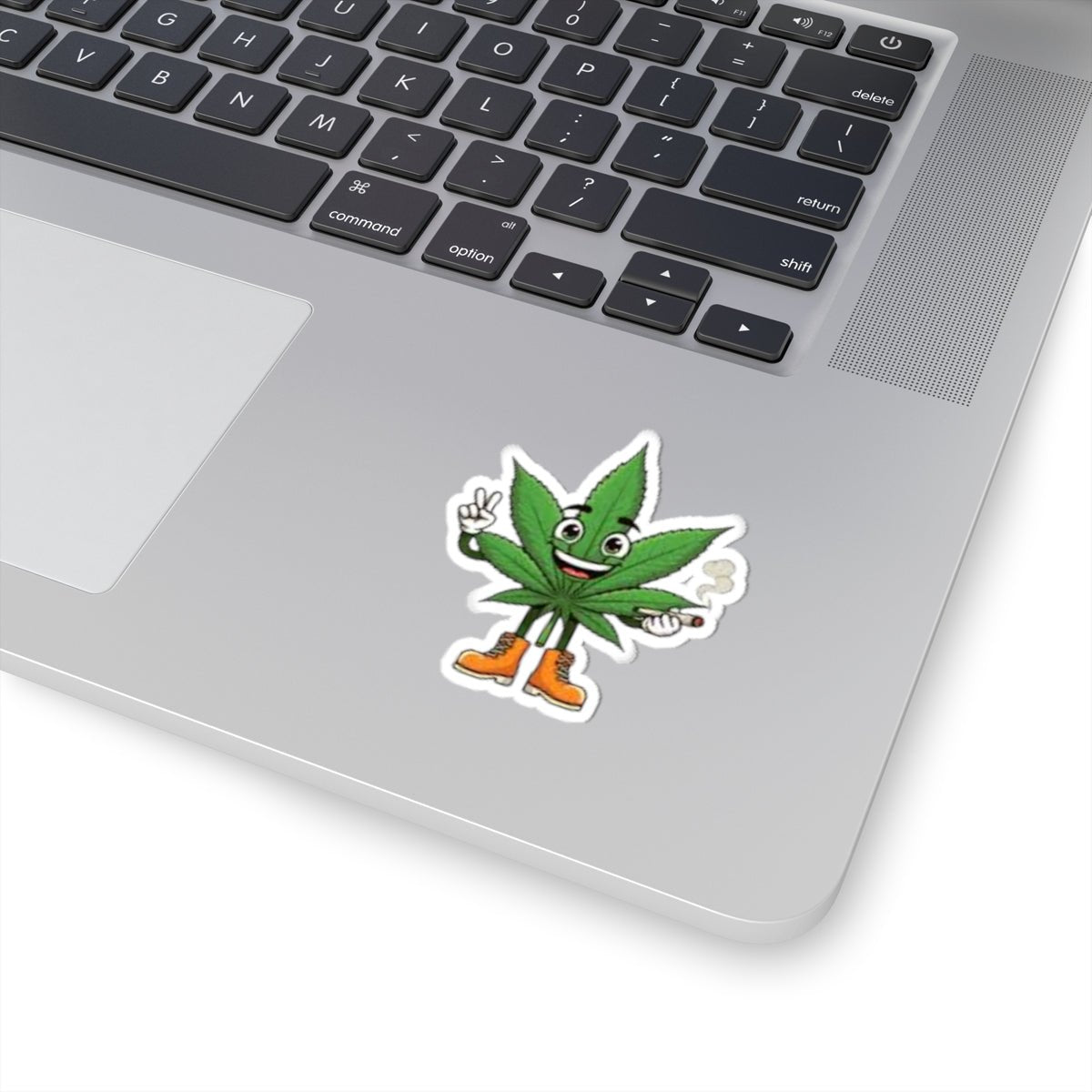 Mr. Cannabis Smoking Joint Sticker - EyESore