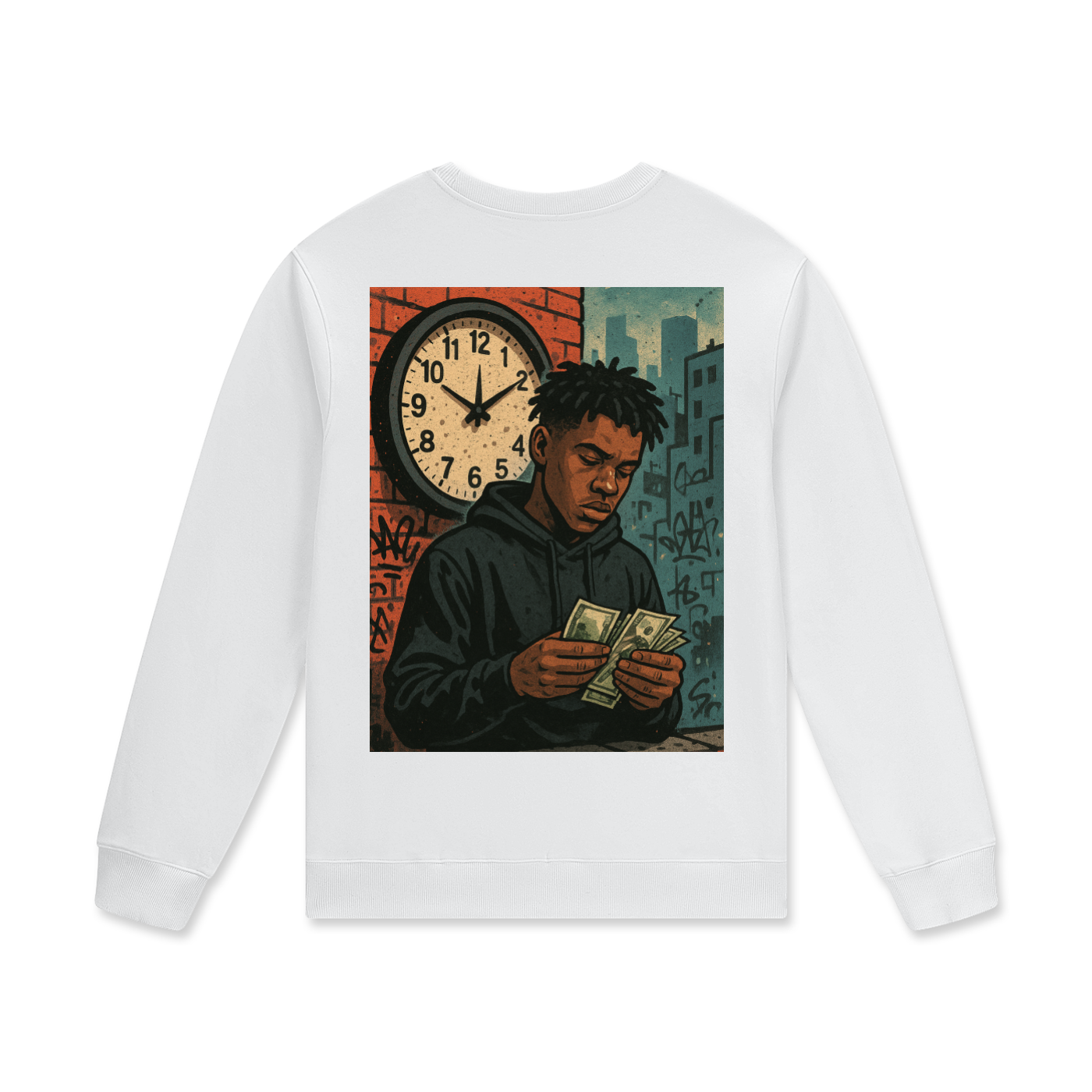 Gritty "Time Is Money" SweatShirt