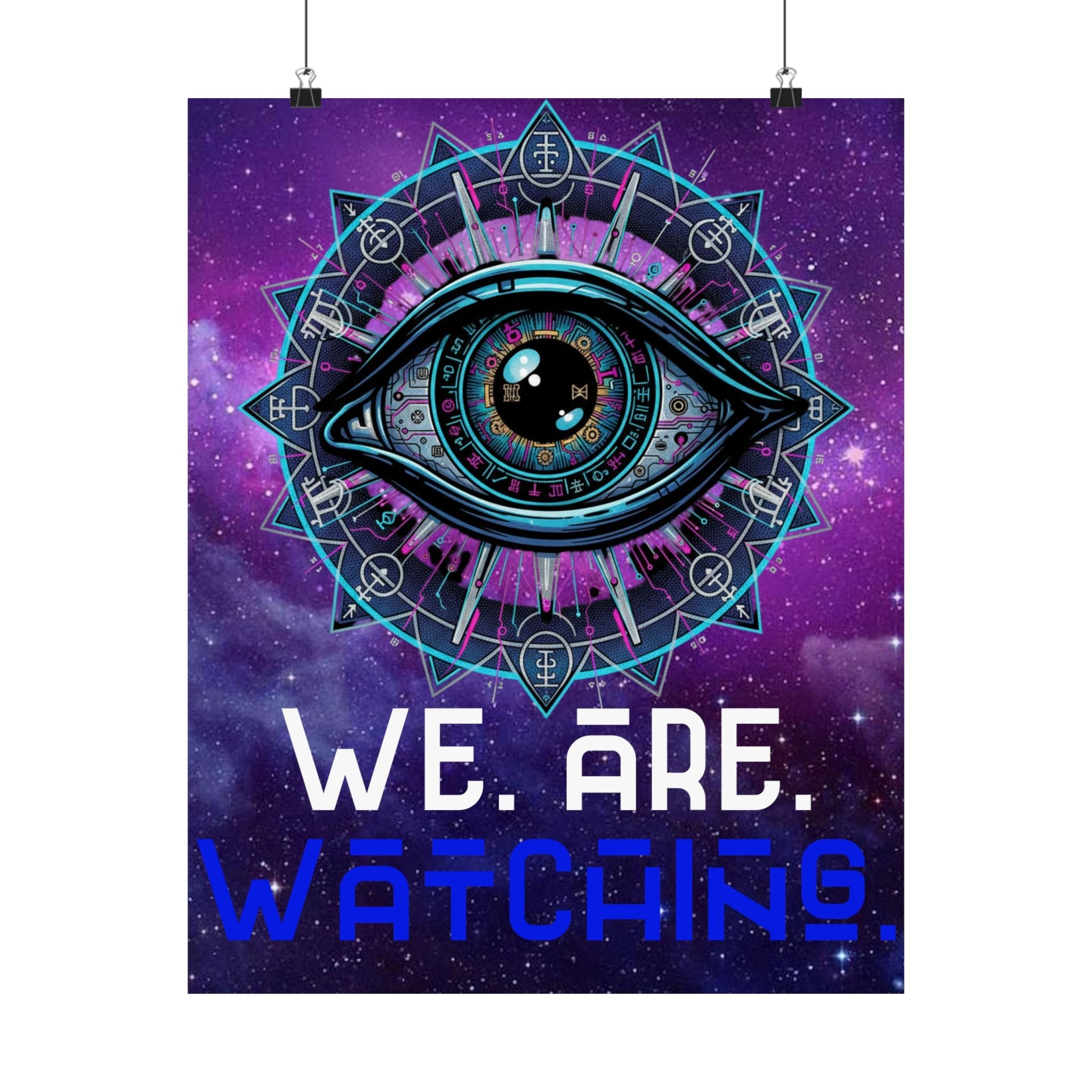 EyESore Poster | Satin Poster 210gsm, Cosmic Wall Art - EyESore