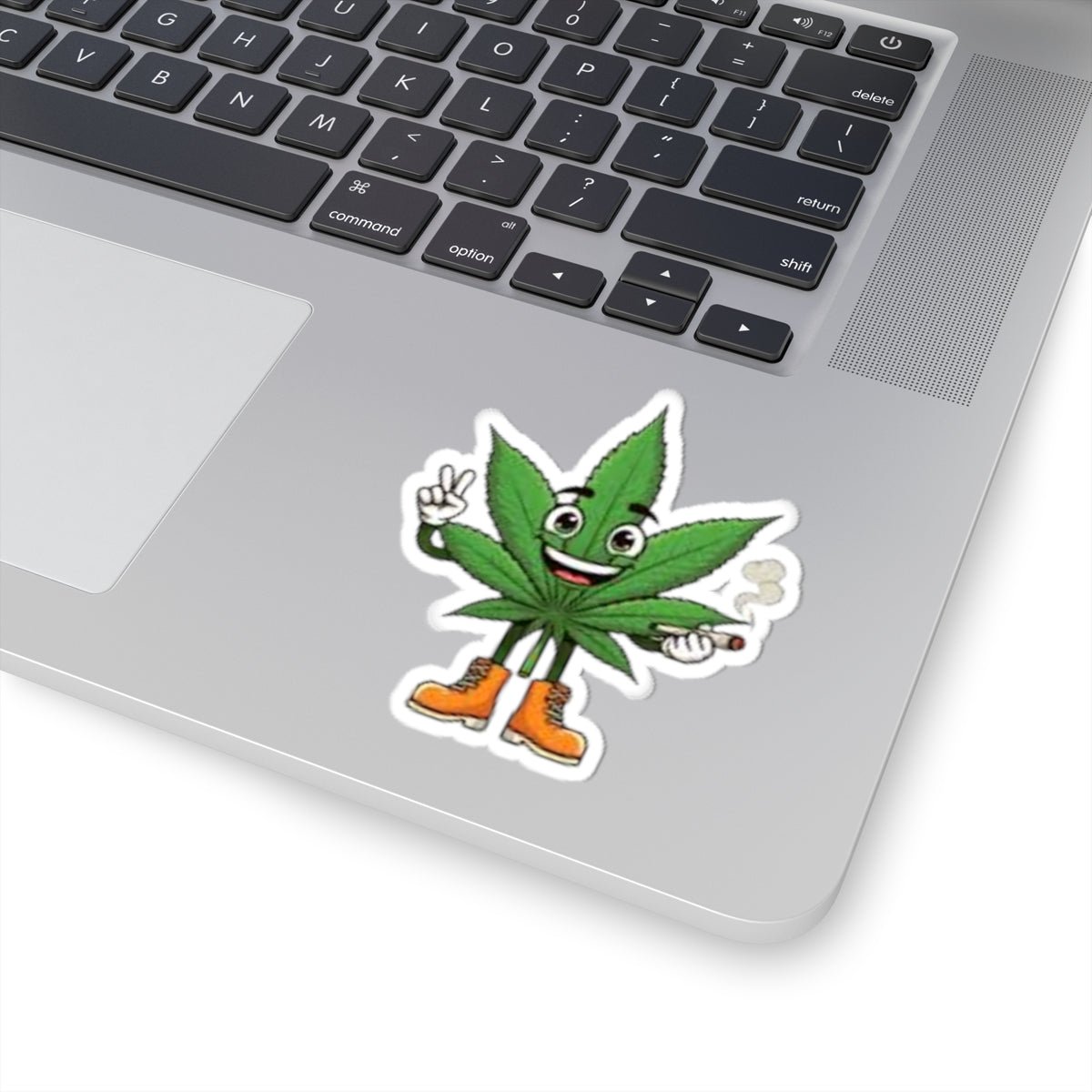 Mr. Cannabis Smoking Joint Sticker - EyESore