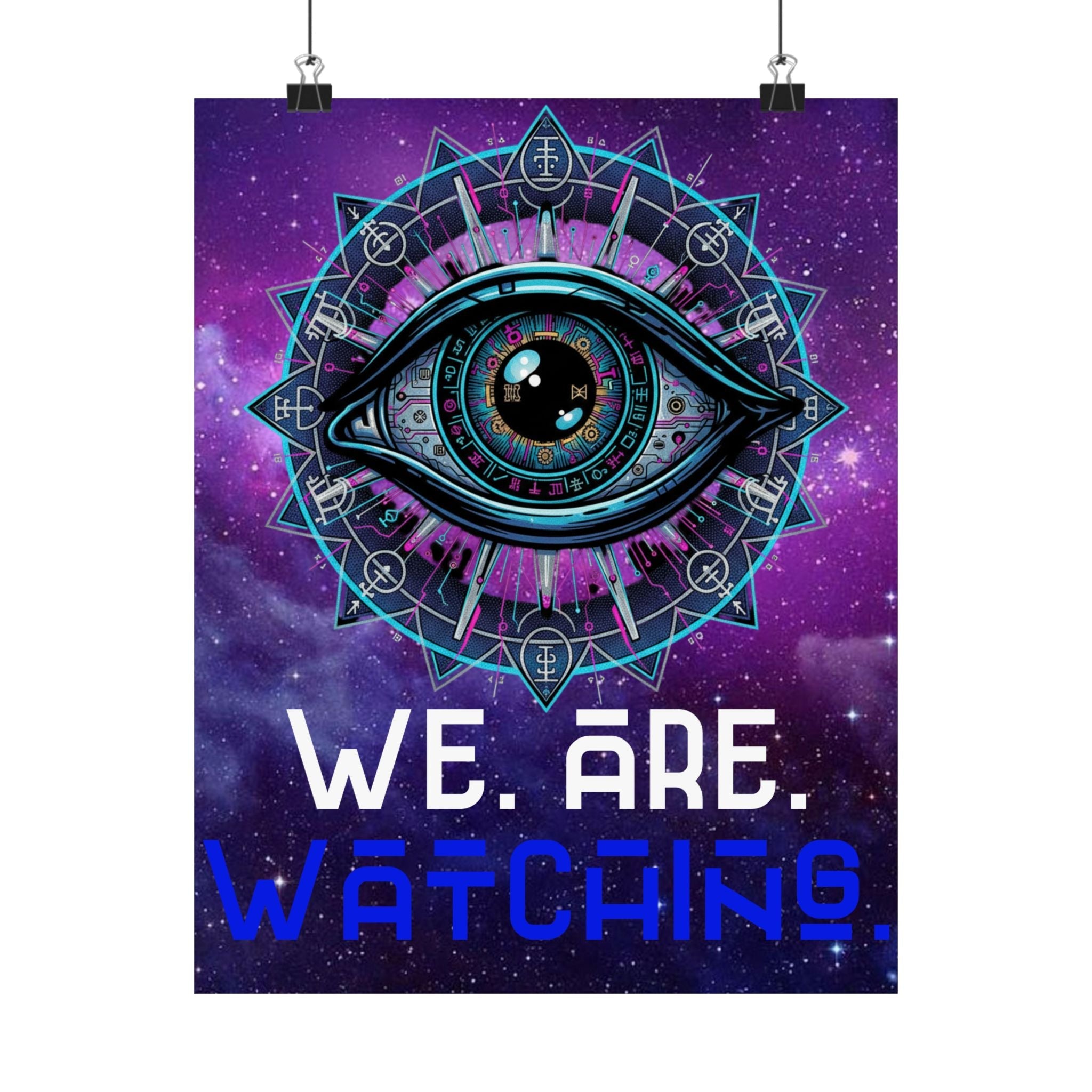 EyESore Poster | Satin Poster 210gsm, Cosmic Wall Art - EyESore