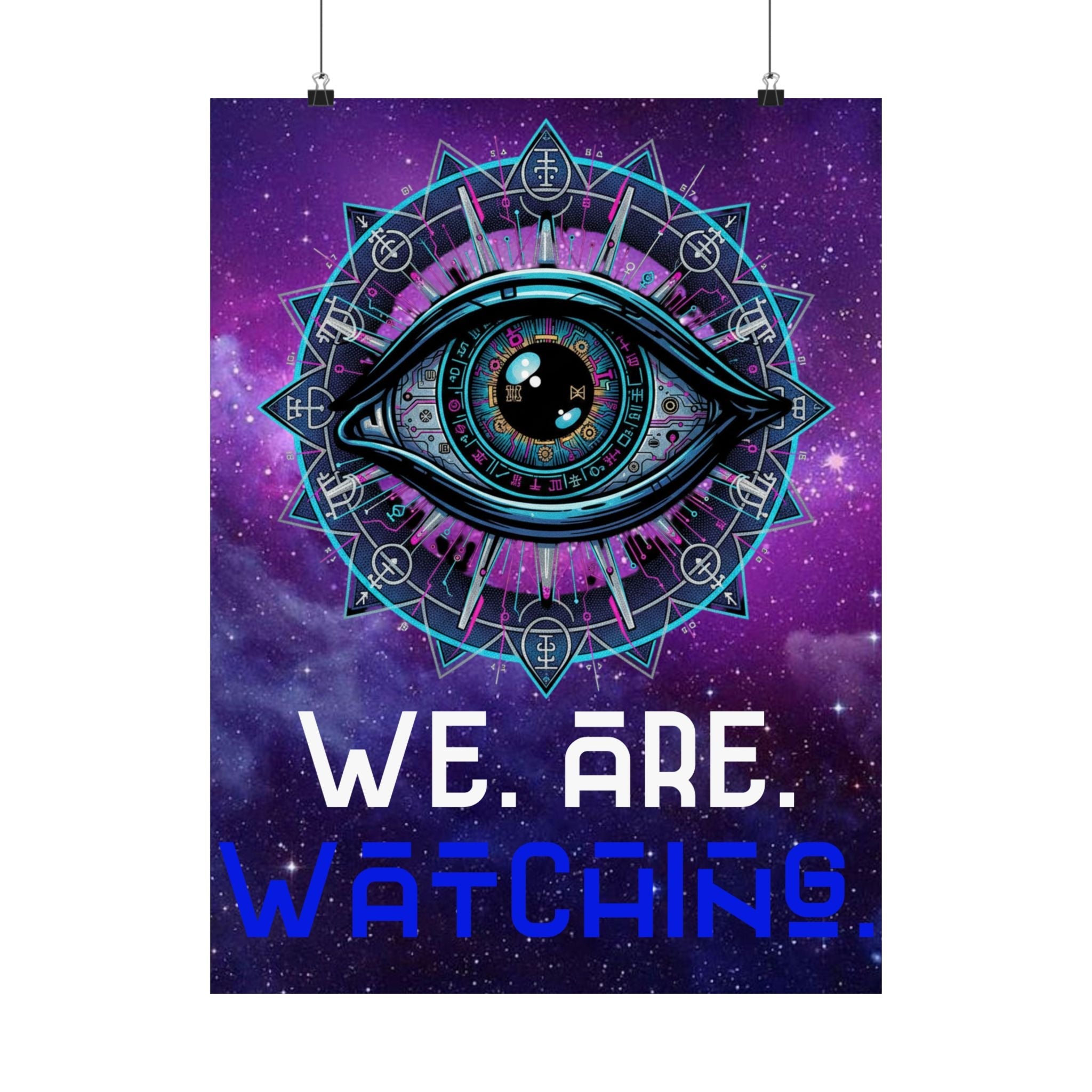 EyESore Poster | Satin Poster 210gsm, Cosmic Wall Art - EyESore