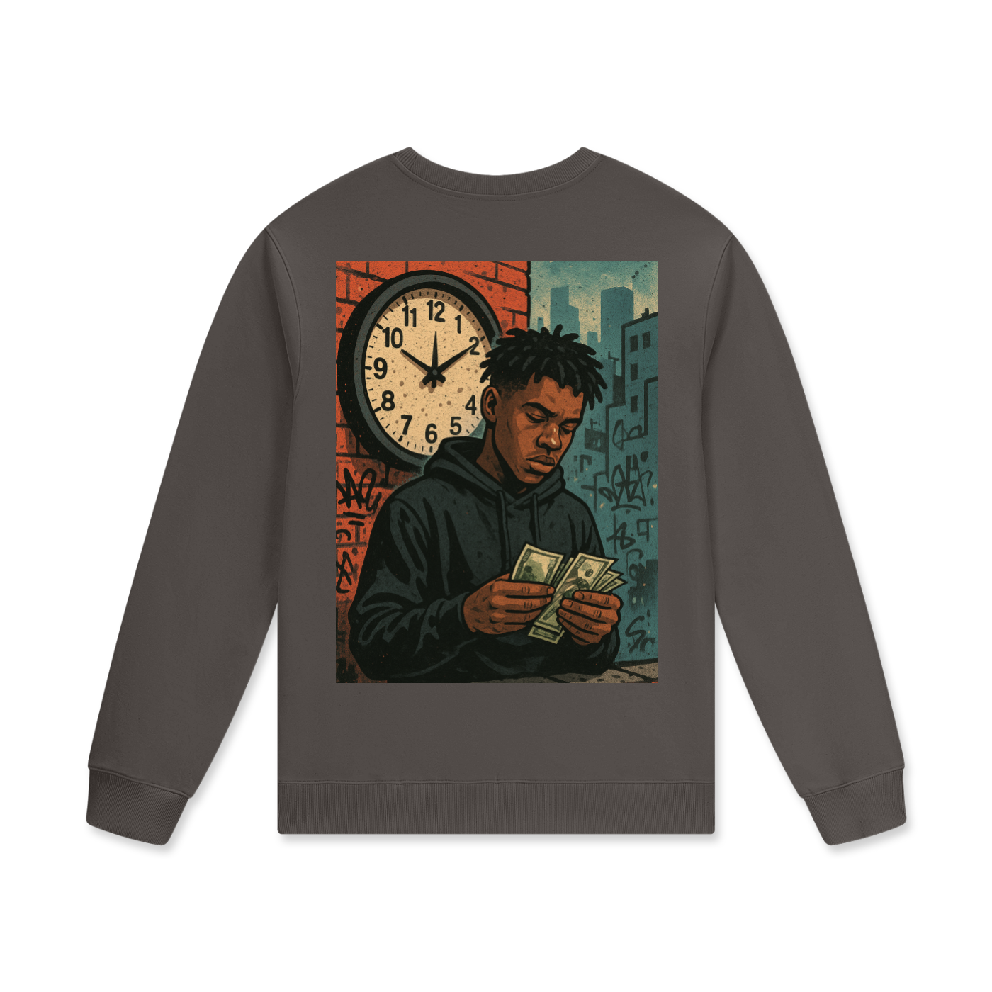 Gritty "Time Is Money" SweatShirt